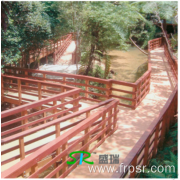 High quality Fiberglass Foot Bridge Guardrail